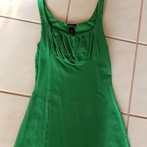 Comfy summer green dress